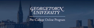 Georgetown Launches Year-Round, Online Pre-College Programs for High School Students