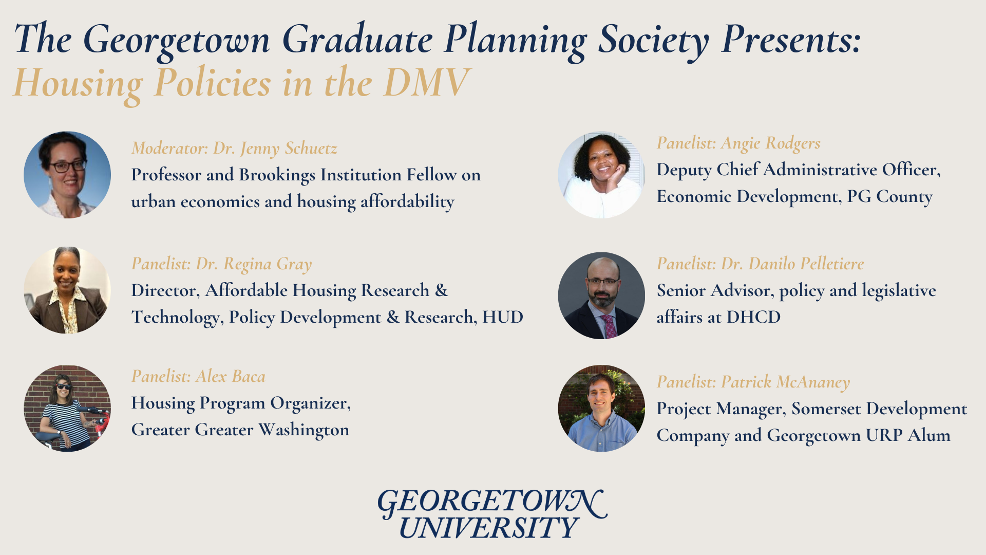 Housing Policies in the DMV