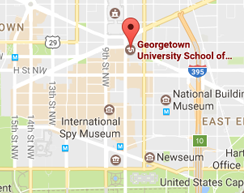 Map showing location of Georgetown SCS in downtown Washington, D.C.